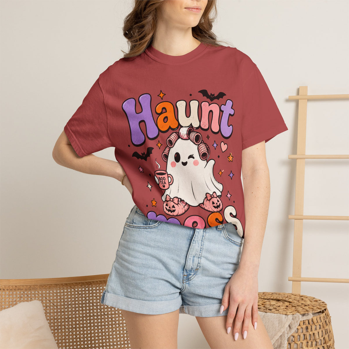Haunt Mess Halloween T‑Shirt