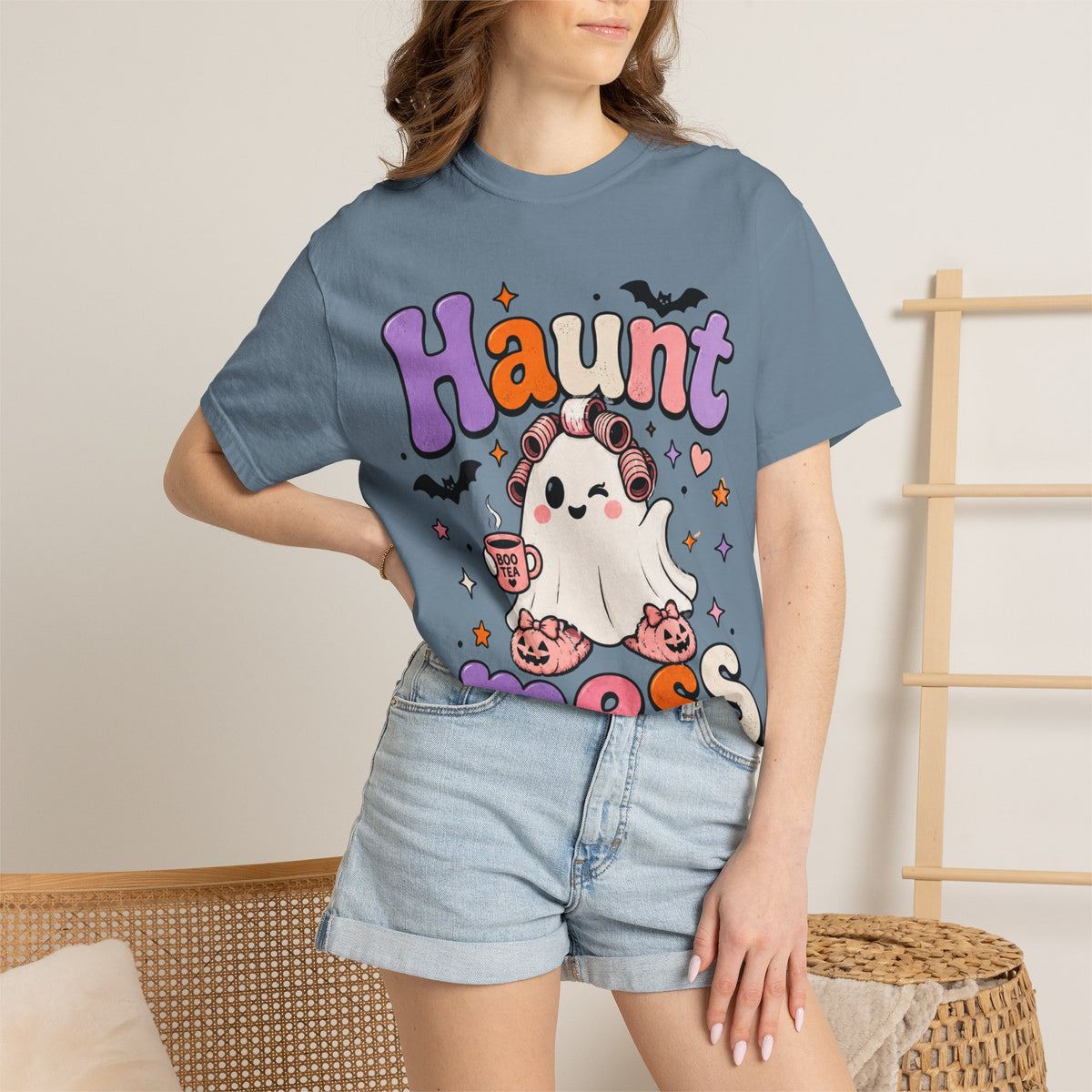 Haunt Mess Halloween T‑Shirt