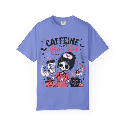 Caffeine Is My Boo-ster Halloween T-Shirt