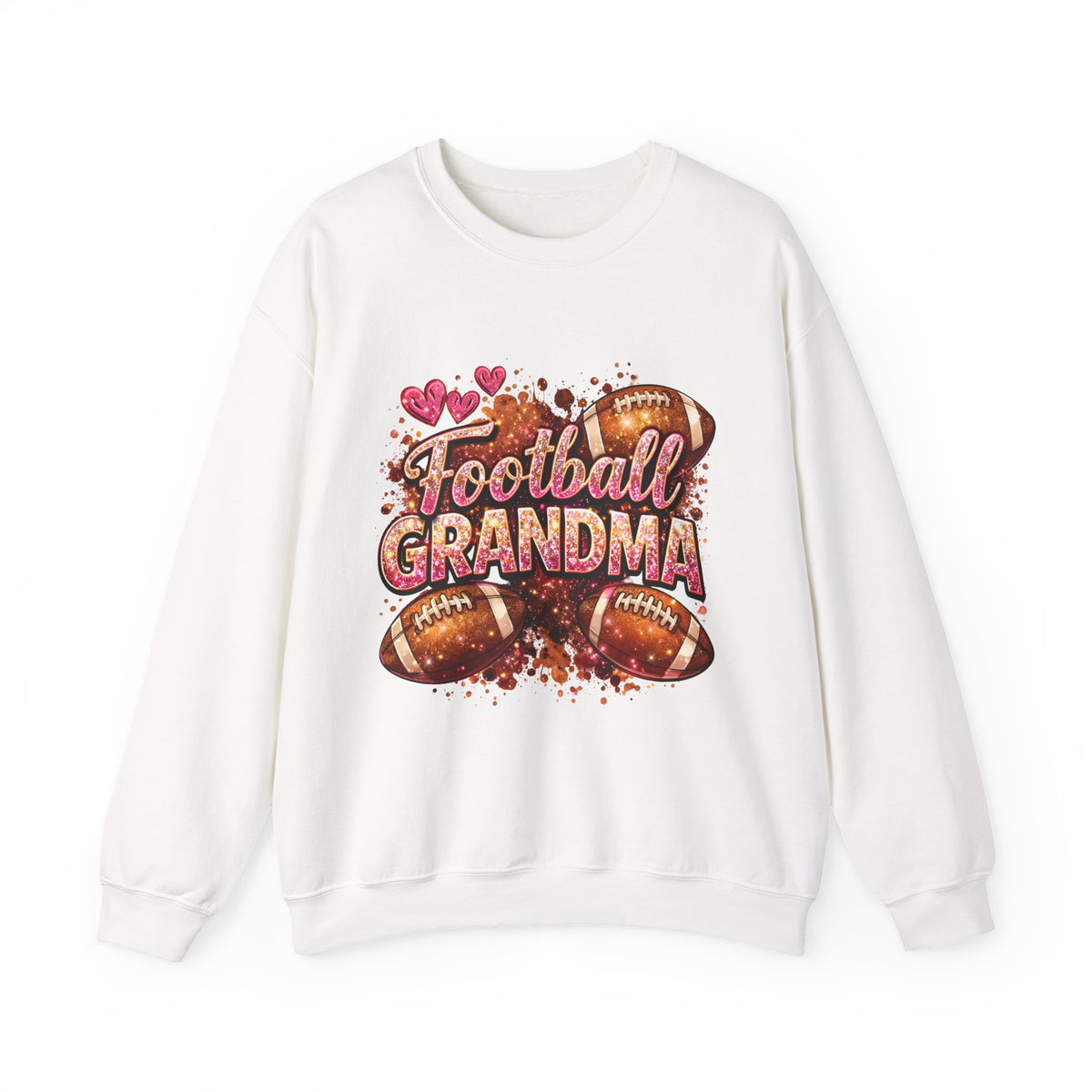 Football Grandma Sweatshirt – Cozy Crewneck for Proud Grandmothers