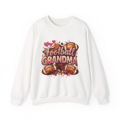 Football Grandma Sweatshirt – Cozy Crewneck for Proud Grandmothers