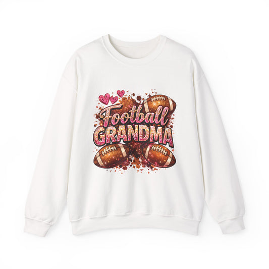 Football Grandma Sweatshirt – Cozy Crewneck for Proud Grandmothers