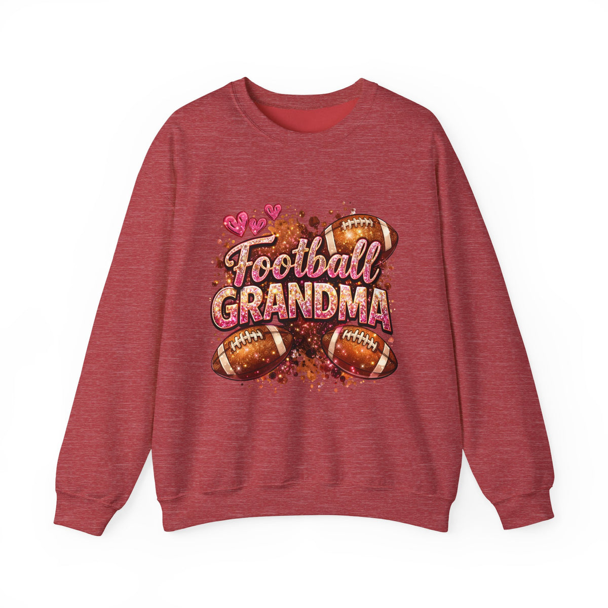 Football Grandma Sweatshirt – Cozy Crewneck for Proud Grandmothers