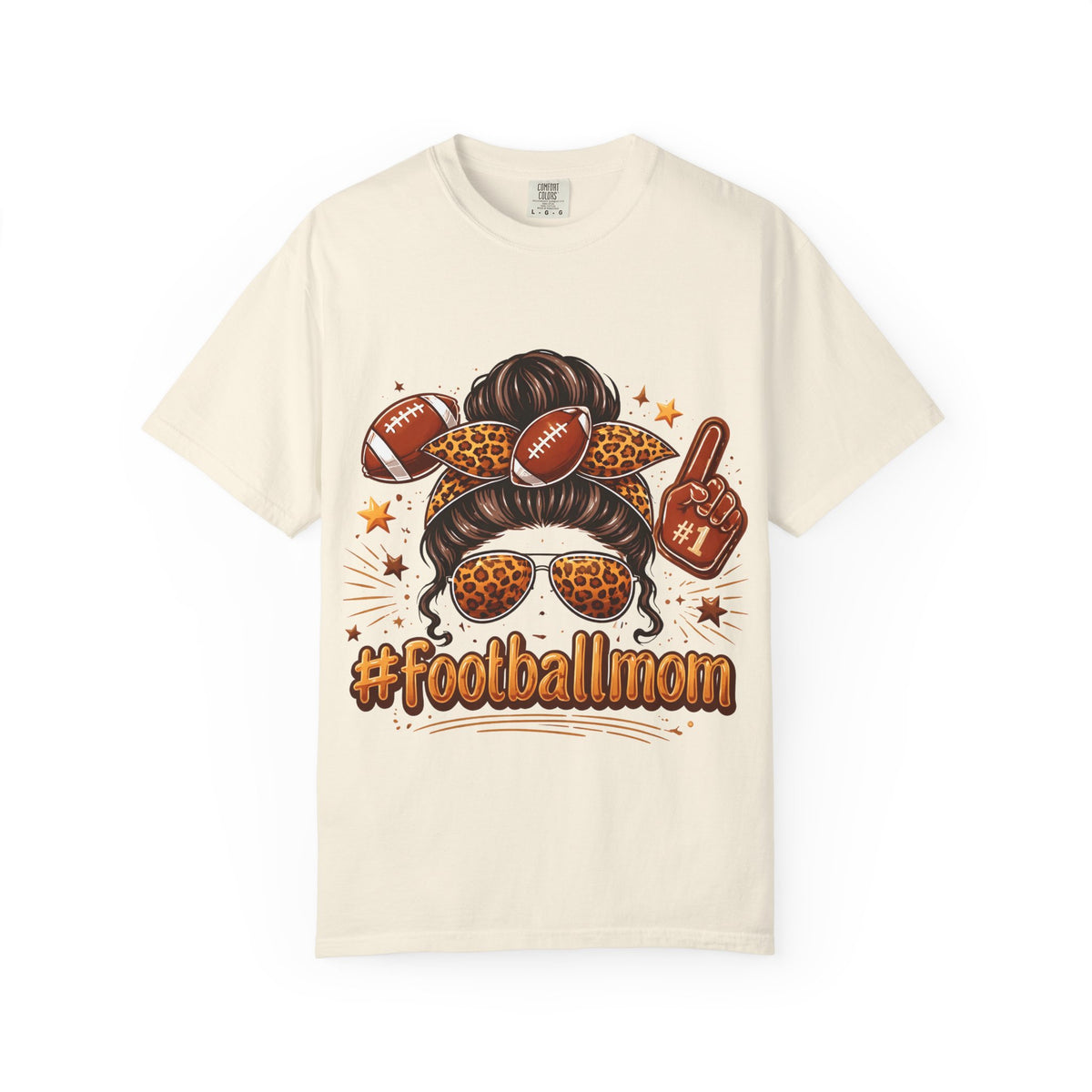 Football Mom T-Shirt — #FootballMom Graphic Tee for Game Day