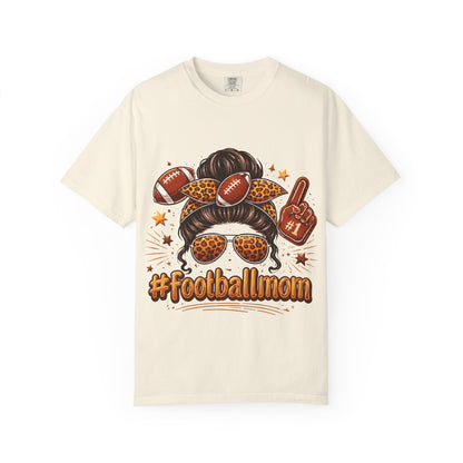 Football Mom T-Shirt — #FootballMom Graphic Tee for Game Day