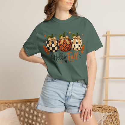 Hello Fall Pumpkin T-Shirt