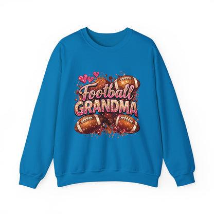 Football Grandma Sweatshirt – Cozy Crewneck for Proud Grandmothers