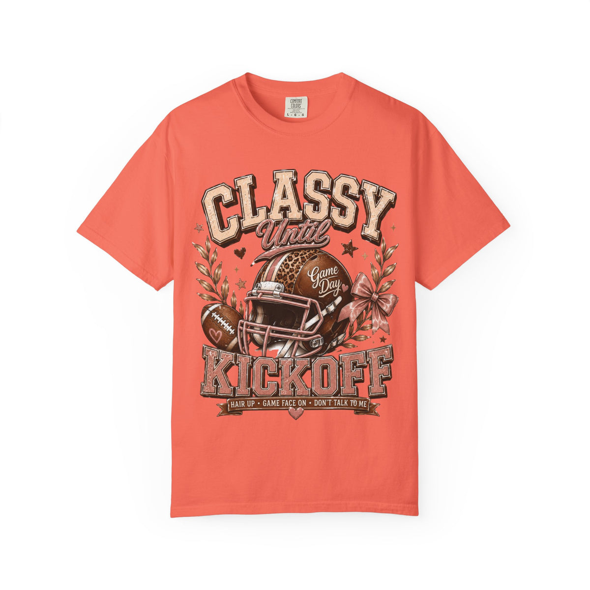 Classy Kickoff Football T-Shirt