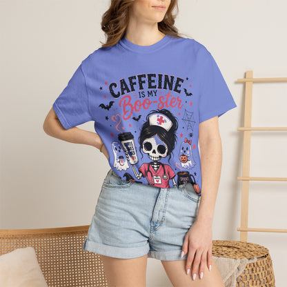 Caffeine Is My Boo-ster Halloween T-Shirt