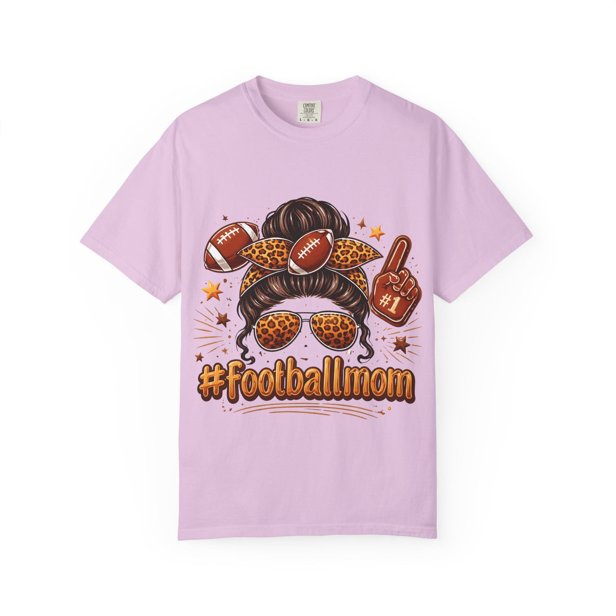 Football Mom T-Shirt — #FootballMom Graphic Tee for Game Day