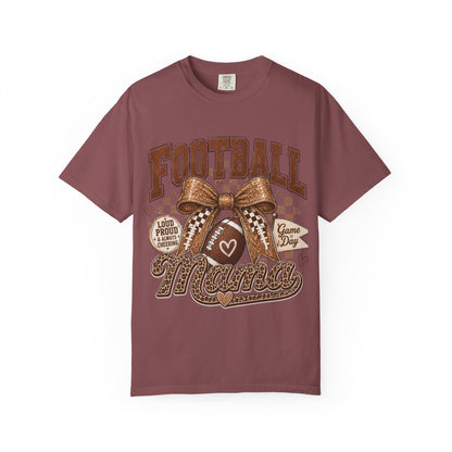 Football Mama T-Shirt – Game Day Mom Graphic Tee