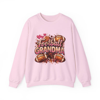 Football Grandma Sweatshirt – Cozy Crewneck for Proud Grandmothers
