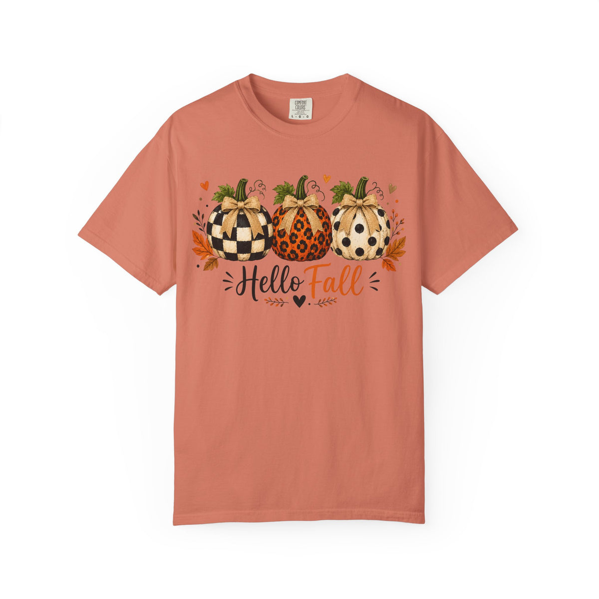 Hello Fall Pumpkin T-Shirt