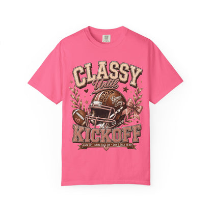 Classy Kickoff Football T-Shirt