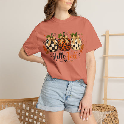 Hello Fall Pumpkin T-Shirt