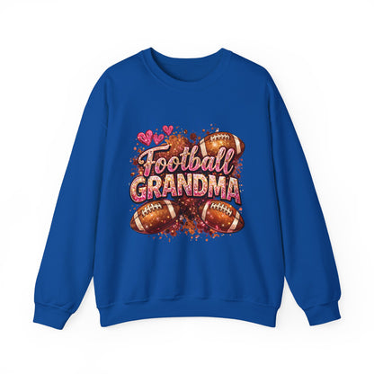 Football Grandma Sweatshirt – Cozy Crewneck for Proud Grandmothers