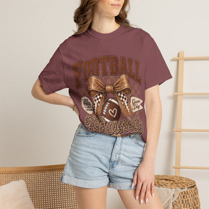Football Mama T-Shirt – Game Day Mom Graphic Tee