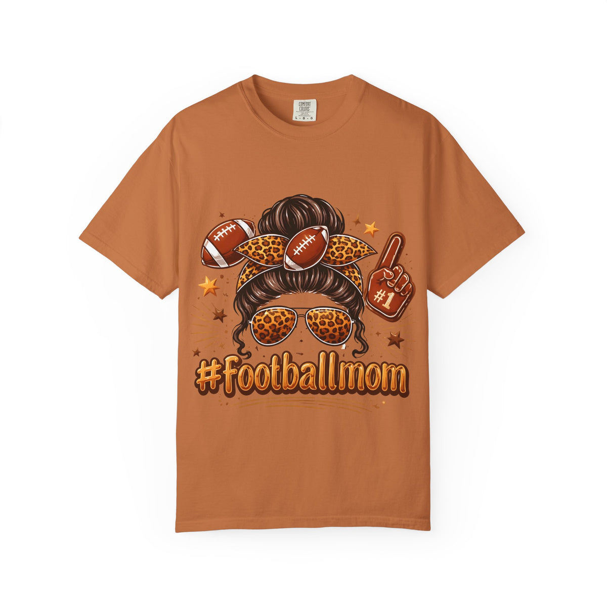 Football Mom T-Shirt — #FootballMom Graphic Tee for Game Day