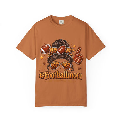 Football Mom T-Shirt — #FootballMom Graphic Tee for Game Day