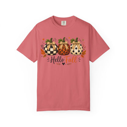 Hello Fall Pumpkin T-Shirt
