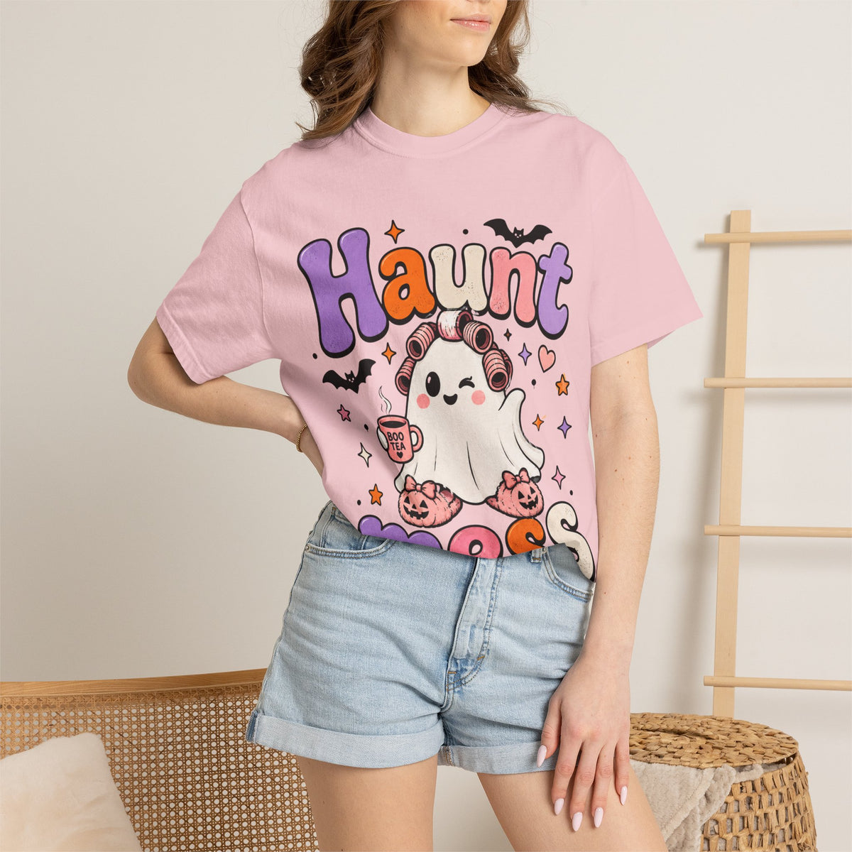 Haunt Mess Halloween T‑Shirt