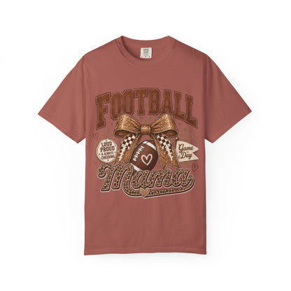Football Mama T-Shirt – Game Day Mom Graphic Tee