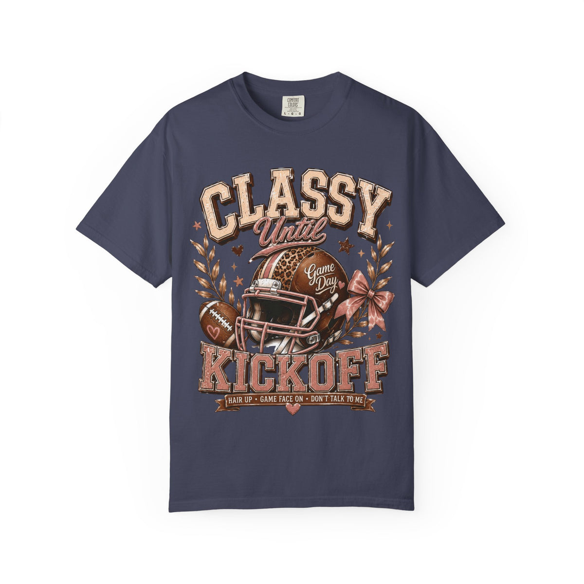 Classy Kickoff Football T-Shirt