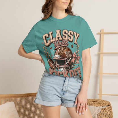Classy Kickoff Football T-Shirt