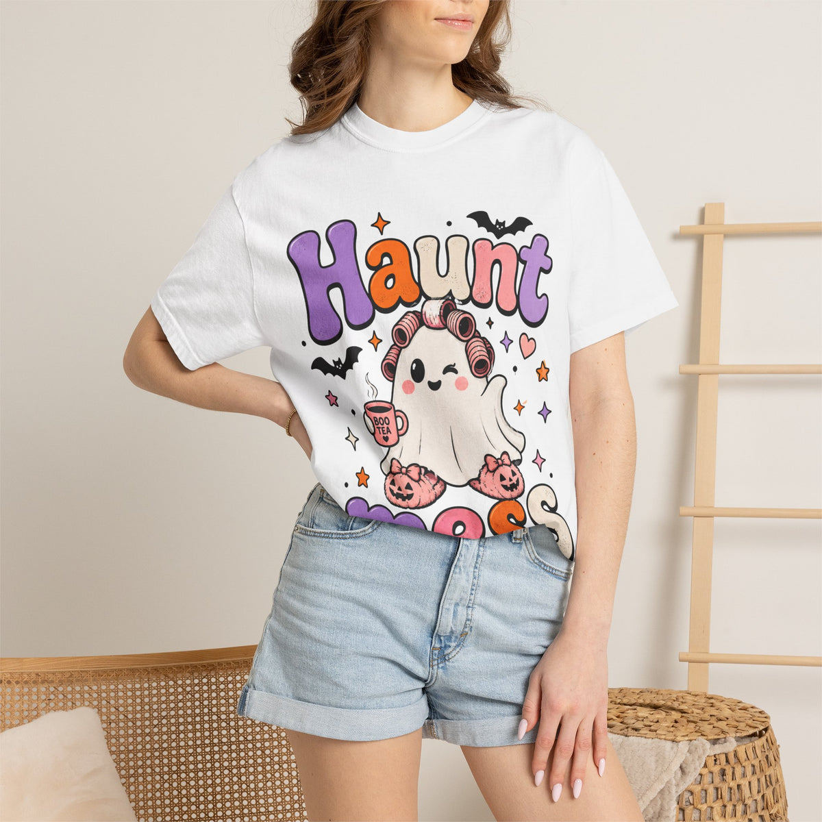 Haunt Mess Halloween T‑Shirt