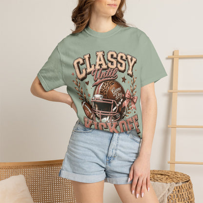 Classy Kickoff Football T-Shirt