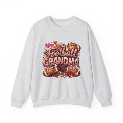 Football Grandma Sweatshirt – Cozy Crewneck for Proud Grandmothers