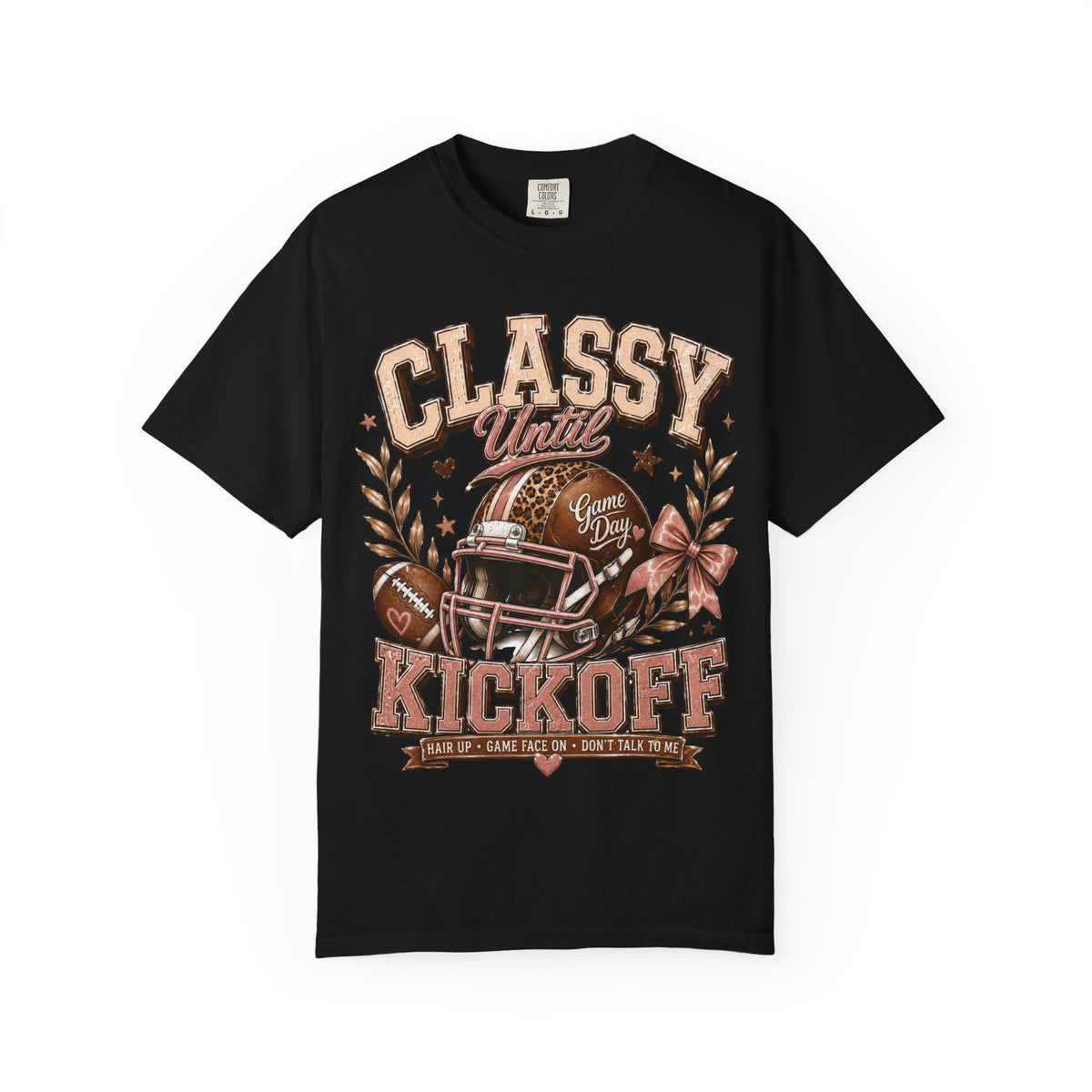 Classy Kickoff Football T-Shirt
