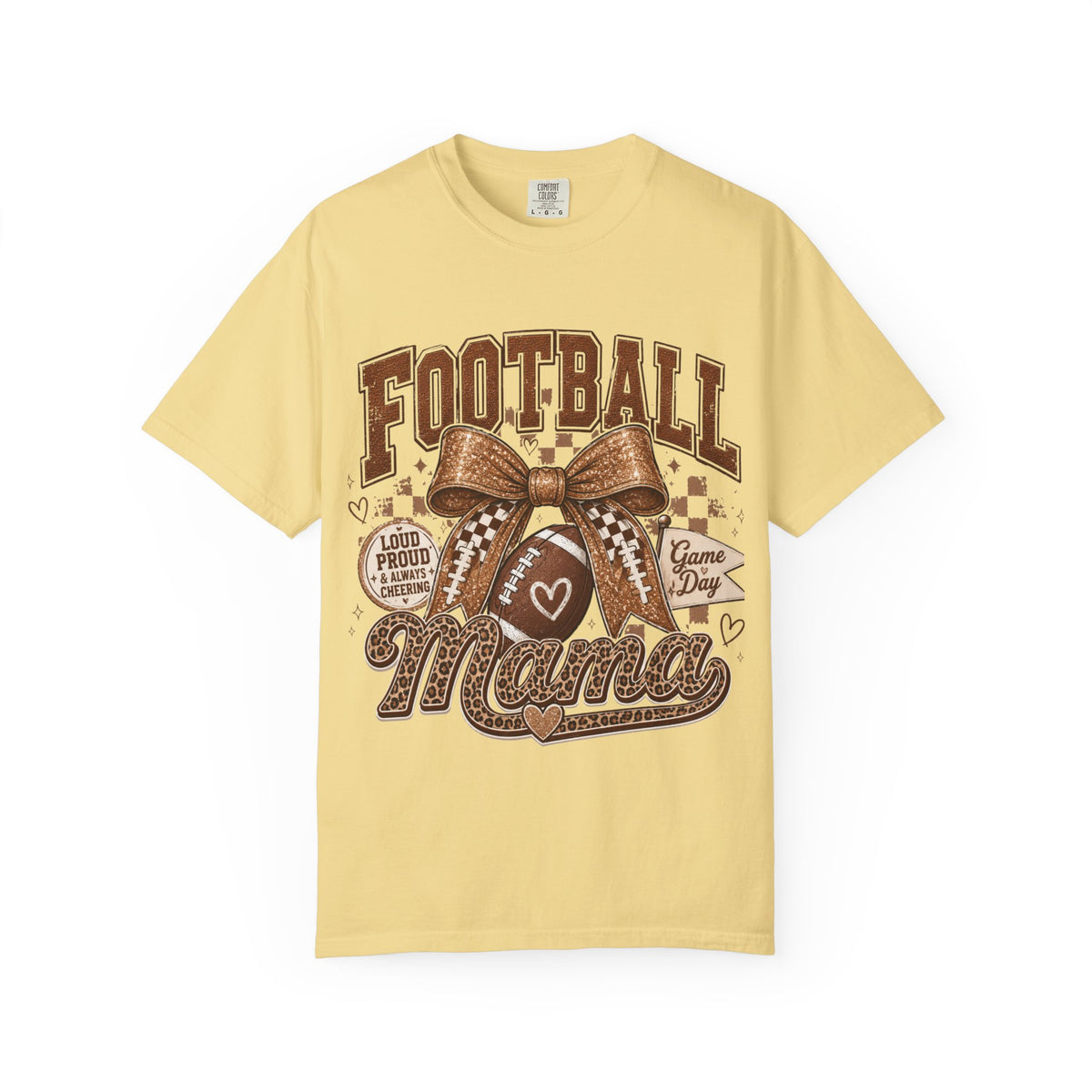 Football Mama T-Shirt – Game Day Mom Graphic Tee
