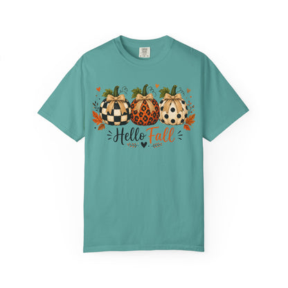 Hello Fall Pumpkin T-Shirt
