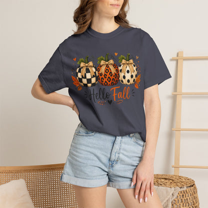 Hello Fall Pumpkin T-Shirt