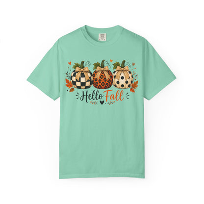 Hello Fall Pumpkin T-Shirt