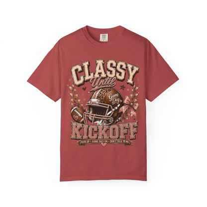 Classy Kickoff Football T-Shirt