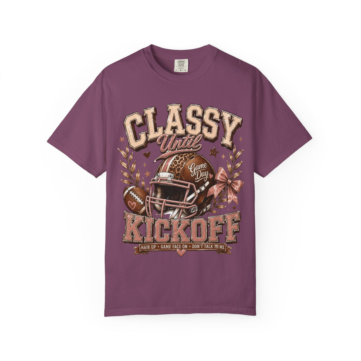 Classy Kickoff Football T-Shirt