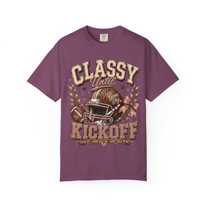 Classy Kickoff Football T-Shirt