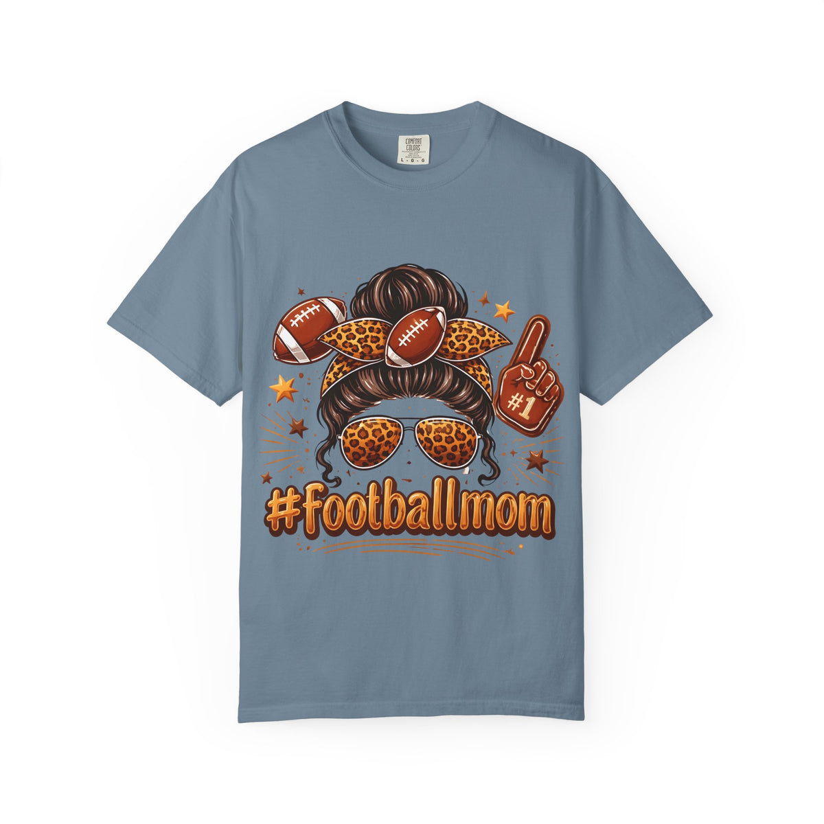 Football Mom T-Shirt — #FootballMom Graphic Tee for Game Day