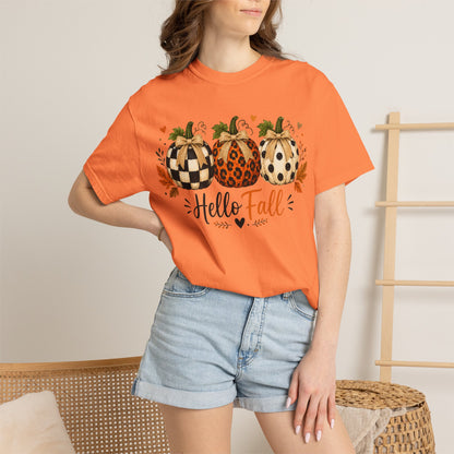 Hello Fall Pumpkin T-Shirt
