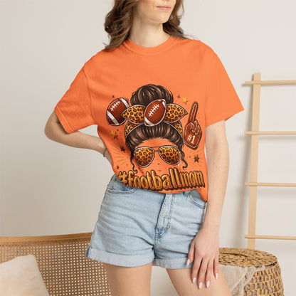 Football Mom T-Shirt — #FootballMom Graphic Tee for Game Day