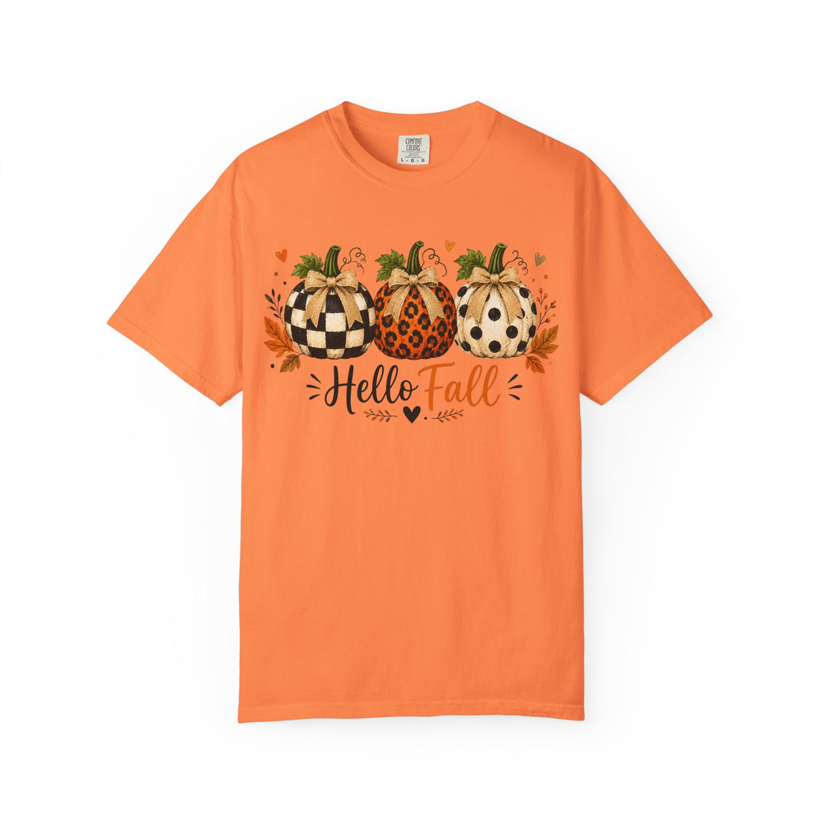 Hello Fall Pumpkin T-Shirt