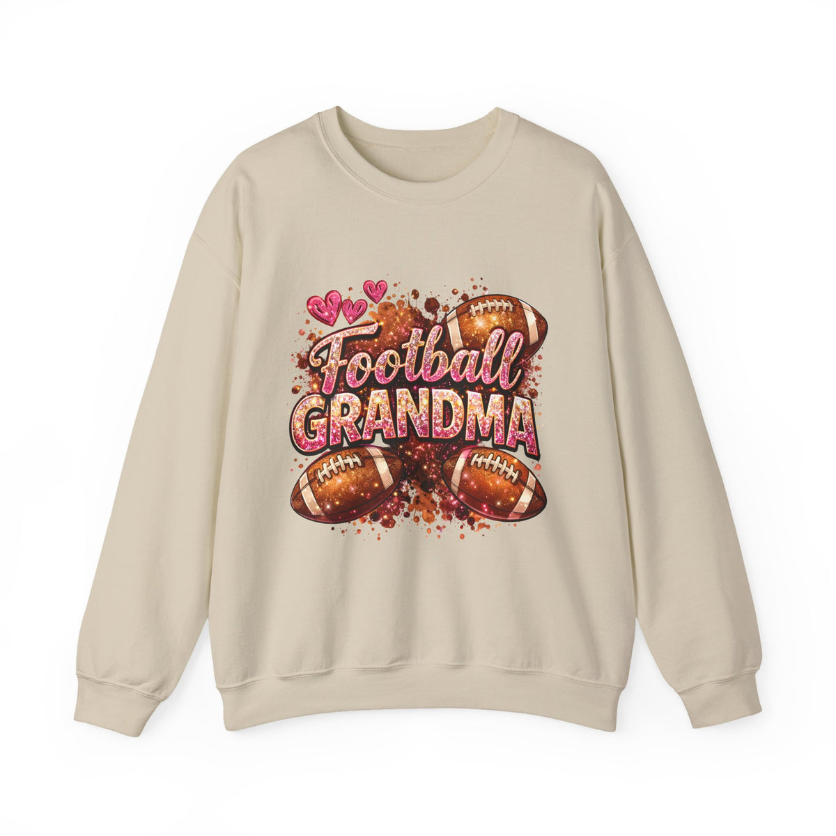 Football Grandma Sweatshirt – Cozy Crewneck for Proud Grandmothers
