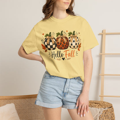 Hello Fall Pumpkin T-Shirt