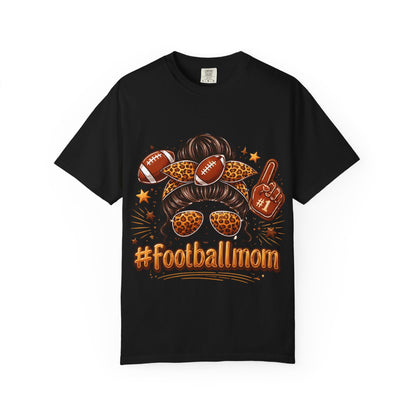 Football Mom T-Shirt — #FootballMom Graphic Tee for Game Day