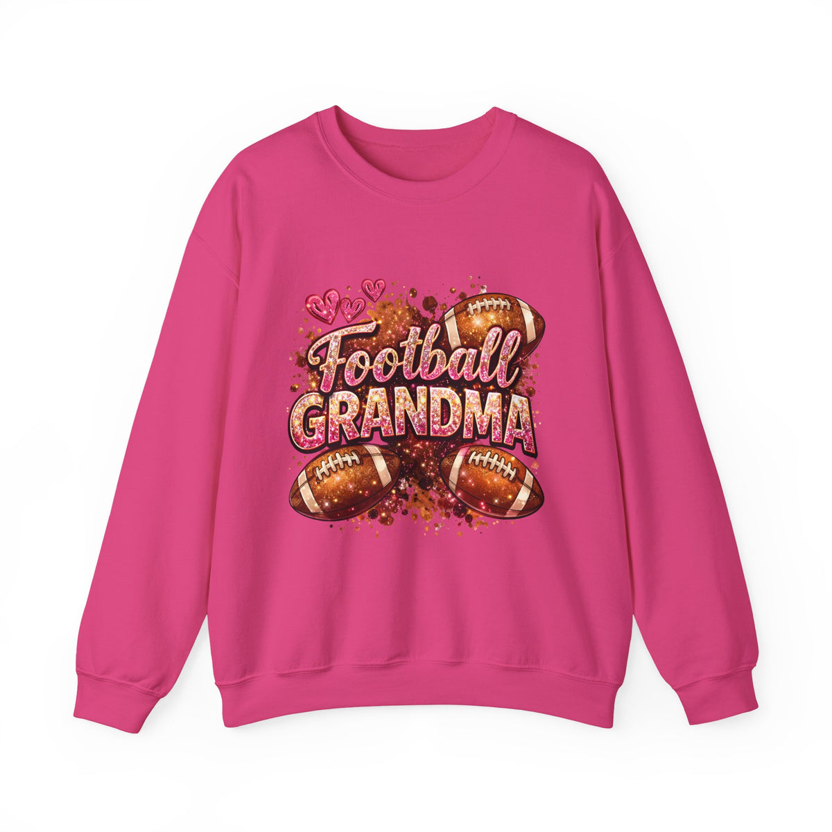 Football Grandma Sweatshirt – Cozy Crewneck for Proud Grandmothers