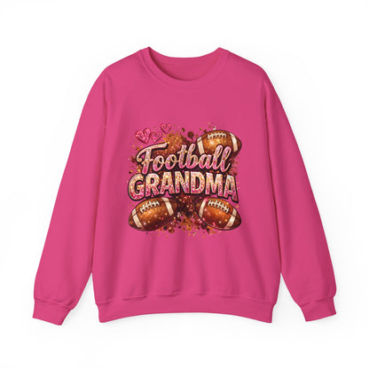 Football Grandma Sweatshirt – Cozy Crewneck for Proud Grandmothers