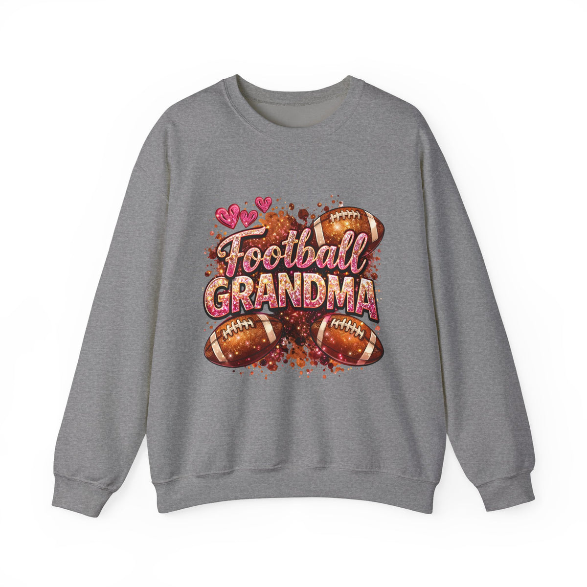 Football Grandma Sweatshirt – Cozy Crewneck for Proud Grandmothers