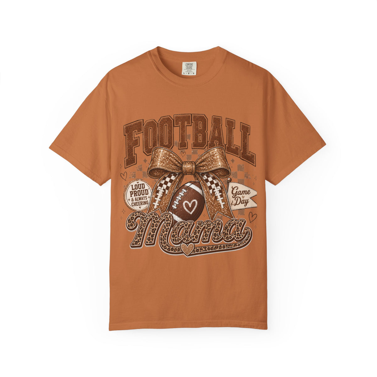 Football Mama T-Shirt – Game Day Mom Graphic Tee